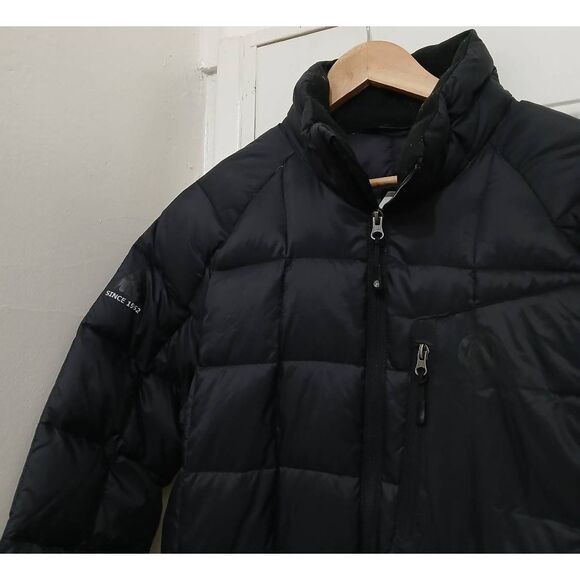 K2 mens medium 800 down lightweight black jacket quilted warm - Picture 4 of 7